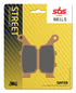 SBS FA496 LS Sinter Brake Pads - Rear (Honda/Kawasaki/Suzuki)