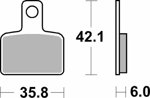 SBS RSI Sinter Front/Rear Brake Pads - 895RSI/FA495
