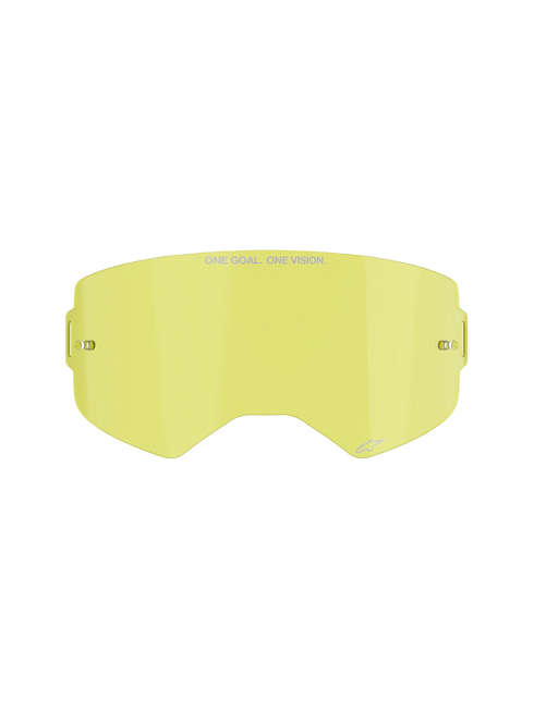 Alpinestars Supertech Replacement Goggle Lens Clear Yellow