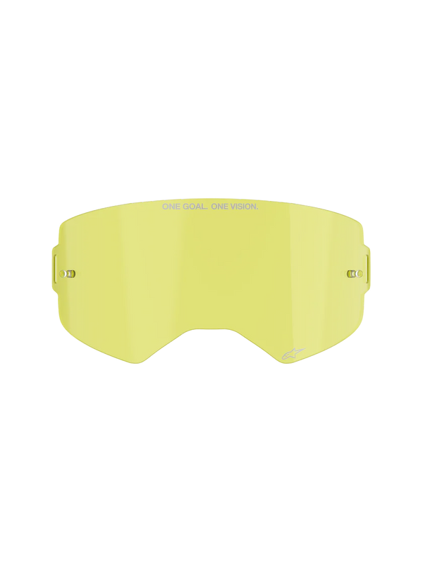 Alpinestars Supertech Replacement Goggle Lens Clear Yellow