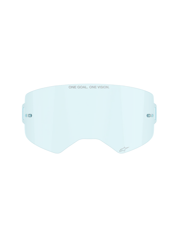 Alpinestars Supertech Replacement Goggle Lens Clear Blue