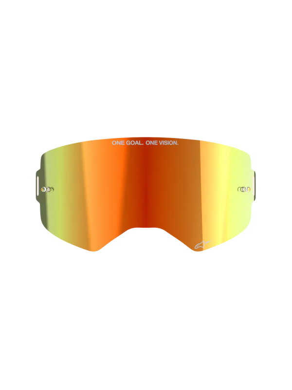 Alpinestars Supertech Replacement Goggle Mirror Red