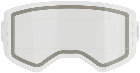 Alpinestars Supertech Dual Pane Roll Off Lens - Clear — Parts & Accessories (image 1 of 2)