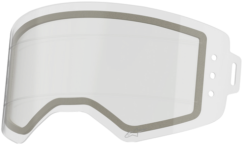 Alpinestars Supertech Dual Pane Roll Off Lens - Clear — Parts & Accessories (image 2 of 2)