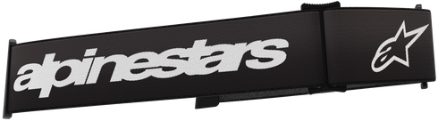 Alpinestars Supertech Goggles Strap - Black/White — Parts & Accessories (image 2 of 2)