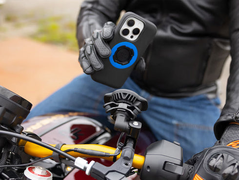 Quad Lock Waterproof Wireless Charging Head