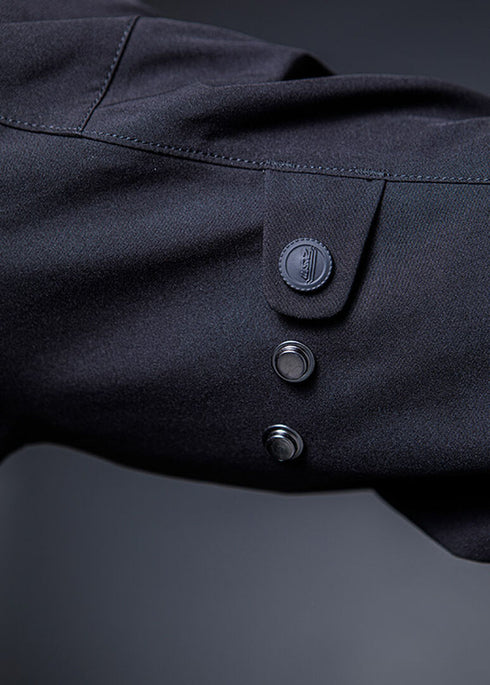 LS2 Mens Titanium Jacket - Black/Hi-Viz Yellow