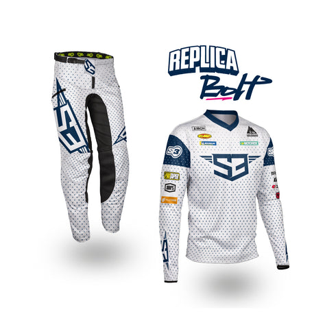 S3 Billy Bolt Replica Jersey - White