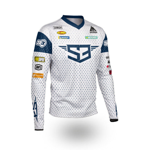 S3 Billy Bolt Replica Jersey - White