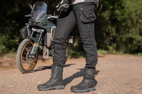 LS2 Unisex Coast Cargo Pants - Black — Motorcycle Gear (image 6 of 6)