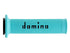 Domino A010 Road Racing Grips - Cyan/Black