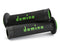 Domino A010 Road Racing Grips - Black/Green