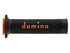 Domino A010 Road Racing Grips - Black/Orange