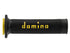 Domino A010 Road Racing Grips - Black/Yellow