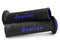 Domino A010 Road Racing Grips - Black/Blue