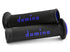 Domino A010 Road Racing Grips - Black/Blue