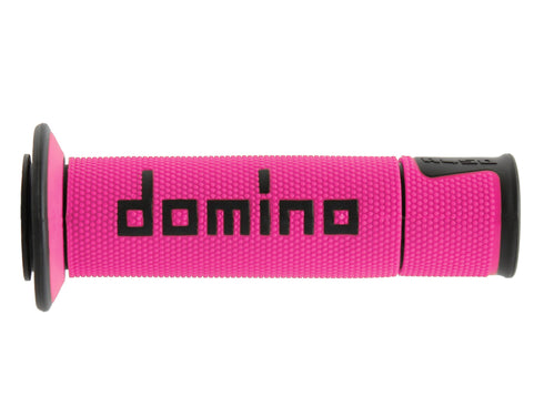 Domino Racing A450 Road Racing Grips - Pink/Black