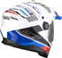 Scorpion ADF-9000 Air Desert Helmet - White/Blue/Red