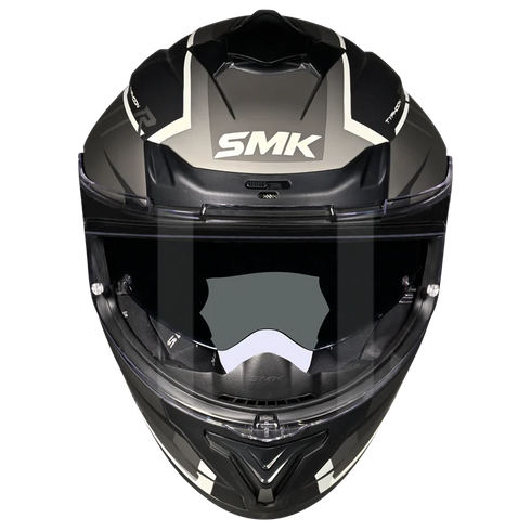 SMK Typhoon Aerot Helmet - MA266 (Metallic Grey)