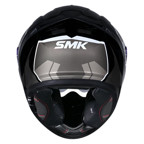SMK Typhoon Aerot Helmet - MA266 (Metallic Grey)