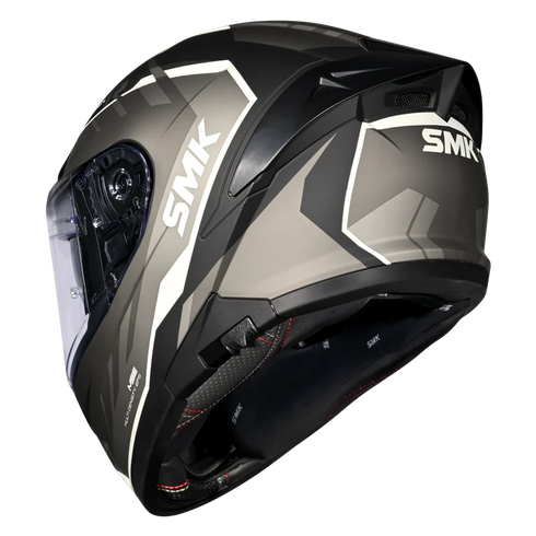 SMK Typhoon Aerot Helmet - MA266 (Metallic Grey)