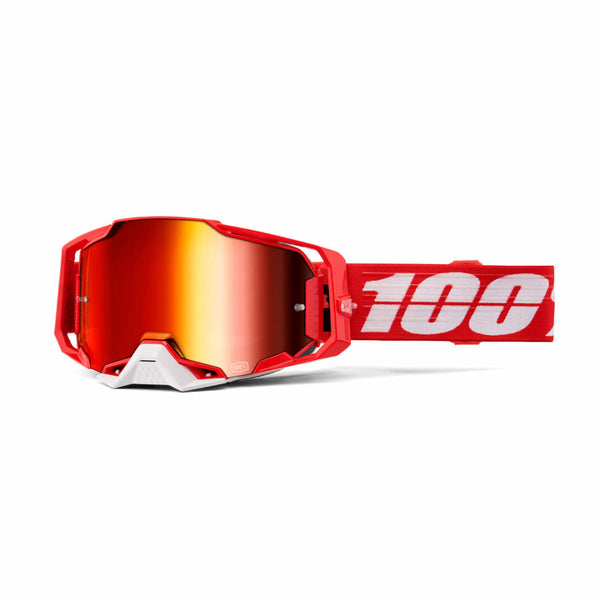 100% Armega Goggle - C-Bad Red Mirror Lens