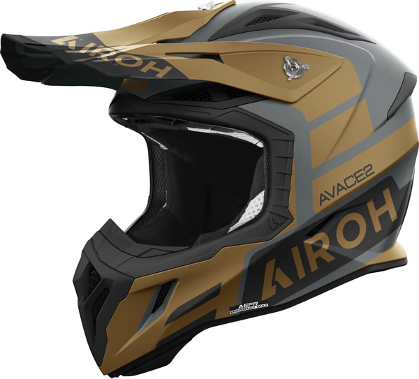 Airoh 2024 Aviator Ace 2 Sake Helmet - Gold Matt