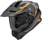 Scorpion ADF-9000 Air Feat Helmet - Black/Silver/Orange Matt