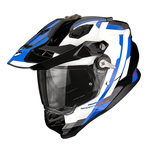 Scorpion ADF-9000 Air Patrol Helmet - Black/Blue/White