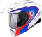 Scorpion ADX-2 Kamps Helmet - White/Red/Blue