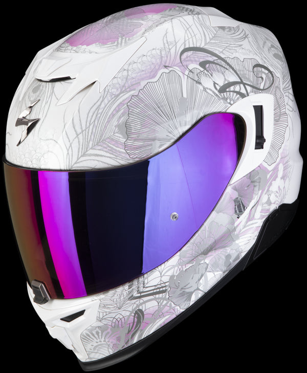 Scorpion Exo-520 Evo Air Melrose Helmet - Pearl White/Rose