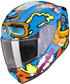 Scorpion EXO-JNR Air Fun - Blue/Orange — Motorcycle Helmets (image 1 of 3)