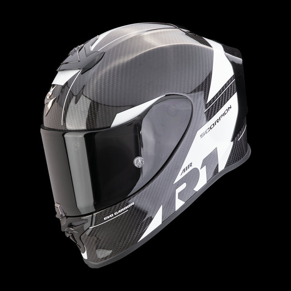 Scorpion EXO-R1 Air Carbon Rally - Black/White