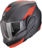 Scorpion EXO-Tech Evo Team Flip Up - Matte Black/Red