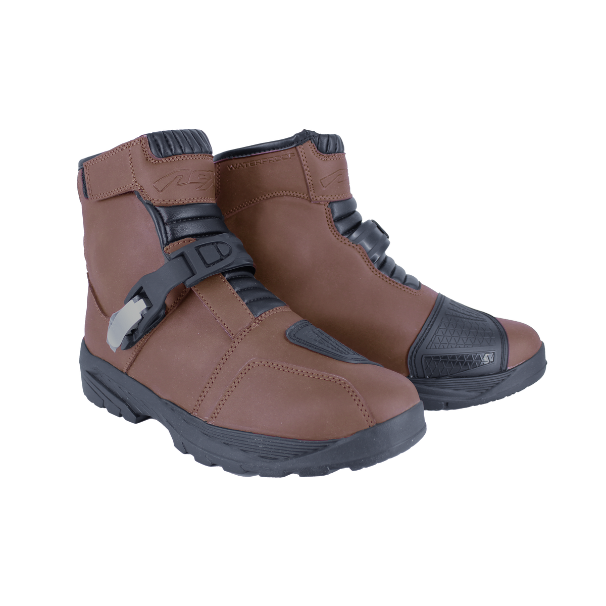Nexo BT-0382 Short Adventure Boot - Brown – Bike Kings