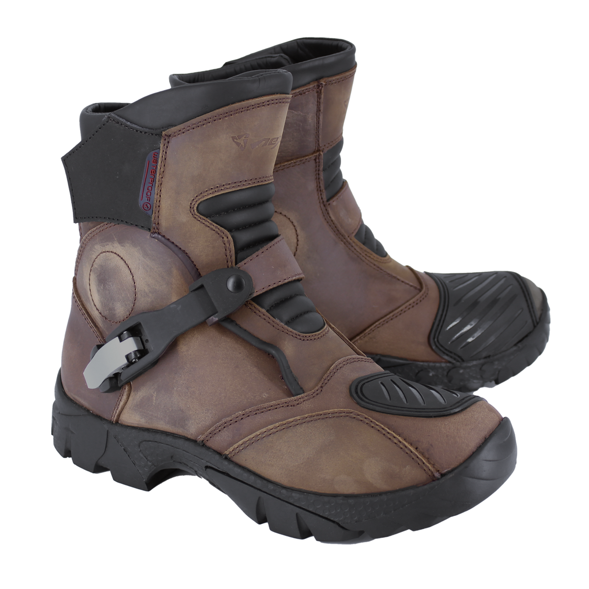 Nexo Adventure Grip Boots (Brown) – Bike Kings