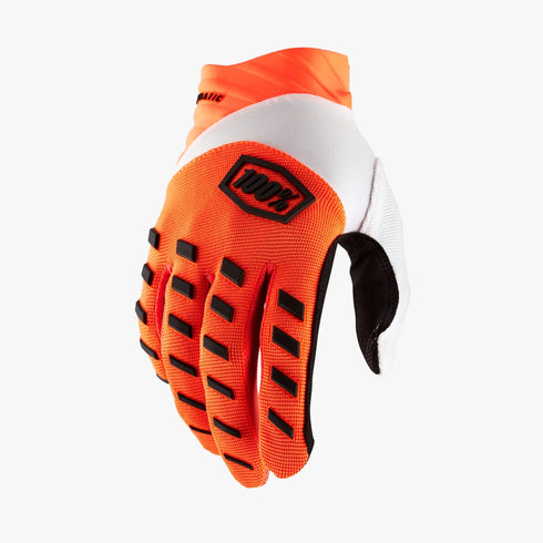 100% Airmatic Gloves - Fluo Orange