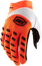 100% Airmatic Gloves - Orange Fluo
