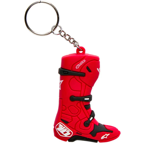 Alpinestars Tech10 Boot Key Chain Red