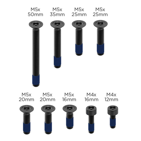 Quad Lock Anti-Theft Screw Kit