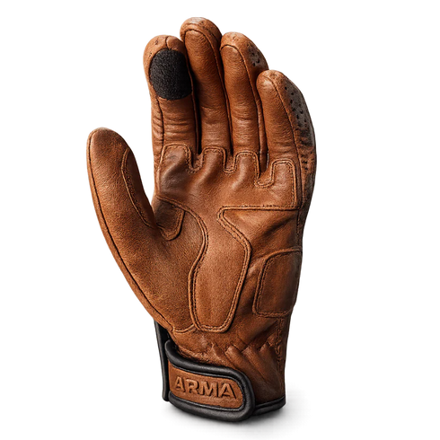 ARMA Density Leather Gloves - Camel Brown