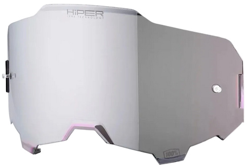 100% Armega Replacment Lens - Hiper Silver Mirror