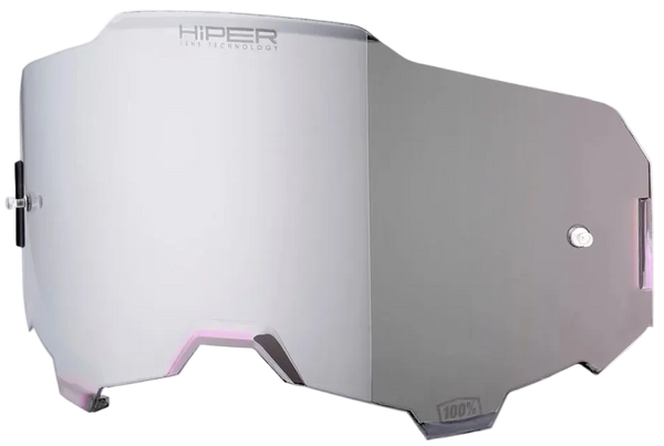 100% Armega Replacment Lens - Hiper Silver Mirror