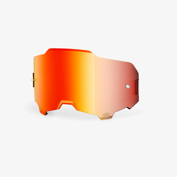 100% Armega Goggle Replacement Lens - Mirror Red