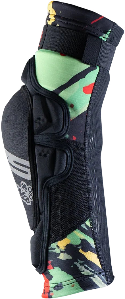 EVS Sports Youth Slayco96 Knee Guard - Explosion — Motorcycle Gear (image 2 of 12)