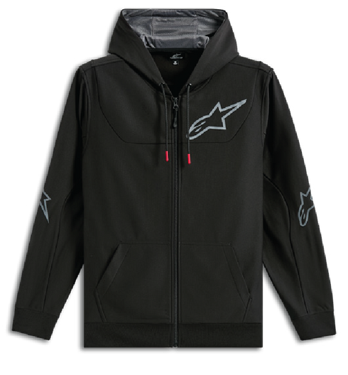 Alpinestars Sessions v3 Zip Up Black Grey