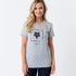 Fox Racing Ladies Atlas SS T-Shirt - Grey Melange