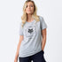 Fox Racing Ladies Atlas SS T-Shirt - Grey Melange