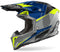 Airoh 2023 Aviator 3 Push Helmet - Blue Gloss