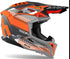 Airoh 2021 Aviator 3 Wave Chrome Helmet - Orange